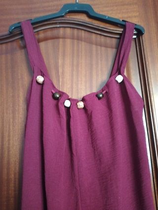 Mono corto granate - talla L