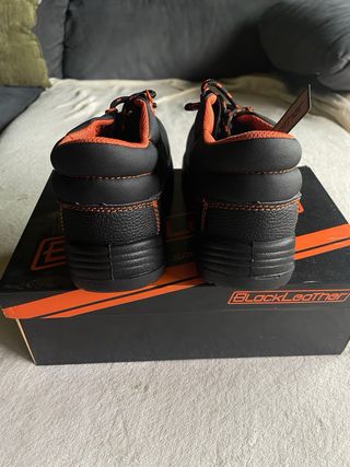 Botas Seguridad BlackLeather - Negras/Naranjas