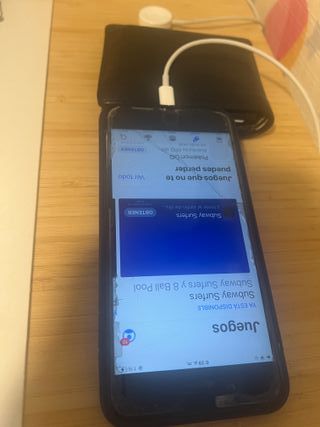 iPhone 7 Plus Negro - pantalla dañada