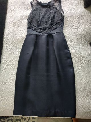 Vestido Purificación García - Azul Marino - Talla 