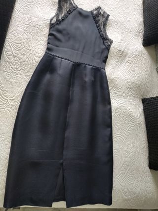 Vestido Purificación García - Azul Marino - Talla 