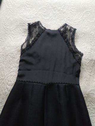 Vestido Purificación García - Azul Marino - Talla 