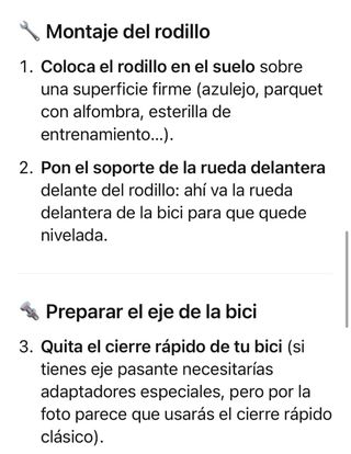 Rodillo Bkool bici 