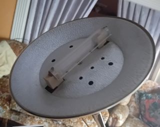 Lámpara pie dorada - metal