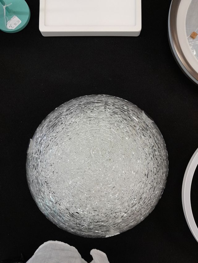 Plafoniera vetro trasparente