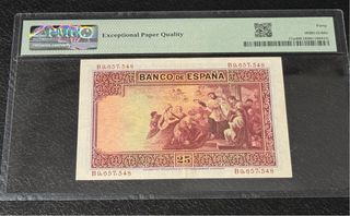Billete 25 Pesetas España 1926