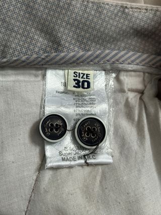 Vintage Shorts Blue Coast beige - Classic Elegance