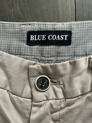 Vintage Shorts Blue Coast beige - Classic Elegance