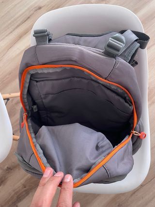 Mochila Puma Gris-Naranja