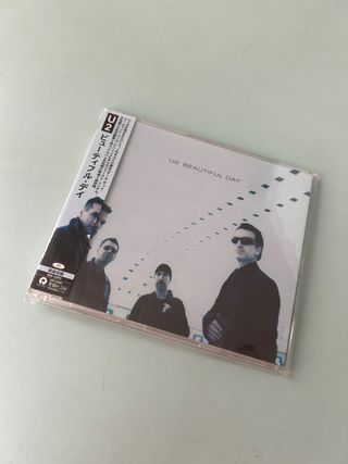 U2 Beautiful Day CD Maxi Japan con OBI 5 tracks