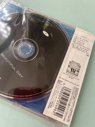 U2 Beautiful Day CD Maxi Japan con OBI 5 tracks