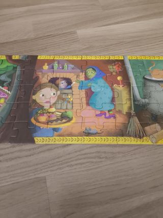 Puzzle Hansel y Gretel Djeco