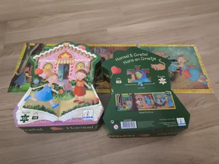 Puzzle Hansel y Gretel Djeco