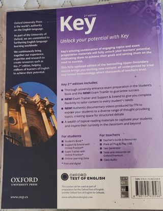 Key to Bachillerato 2. Student's Book. 2 Edition
