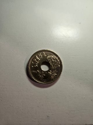 Moneda 25 pesetas España 1994 Canarias
