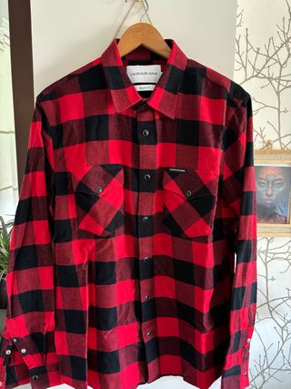 Camisa cuadros Calvin Klein