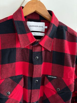 Camisa cuadros Calvin Klein