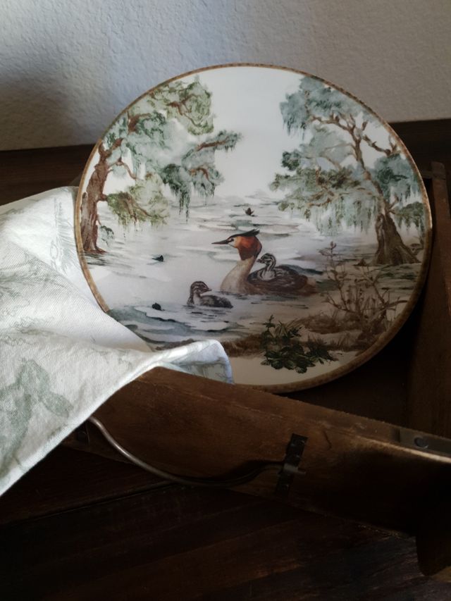 Plato llano aves - Decorativo