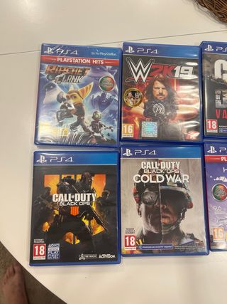 Jogos PS4 (PlayStation 4) - 7 Jogos