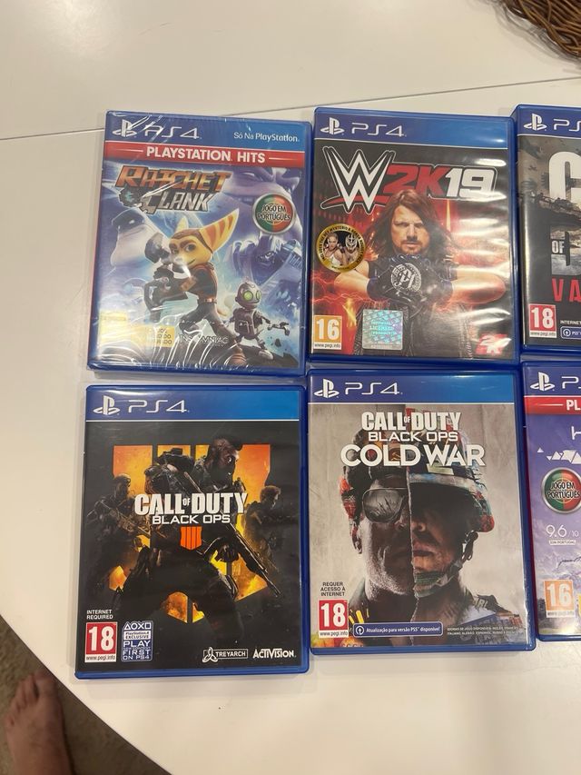 Jogos PS4 (PlayStation 4) - 7 Jogos