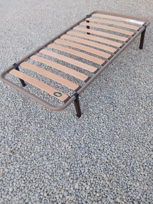 Telaio per letto 90 cm marrone - Resistente