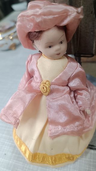Bambola Ceramica Vintage