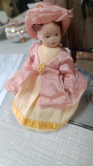 Bambola Ceramica Vintage