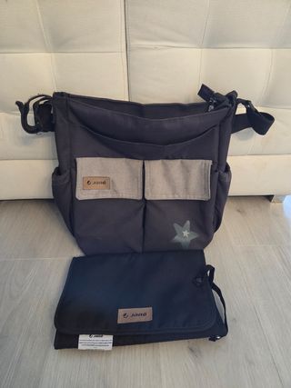 Bolso para carrito Jané negro antracita