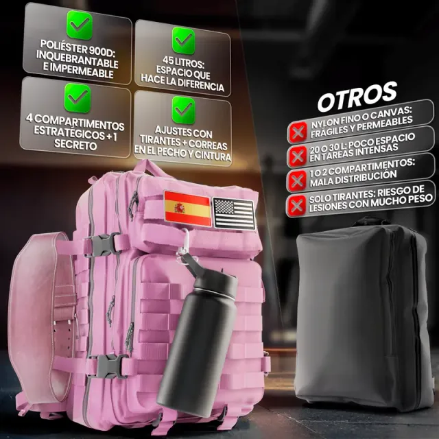 Mochila Crossfit 45L Rosa