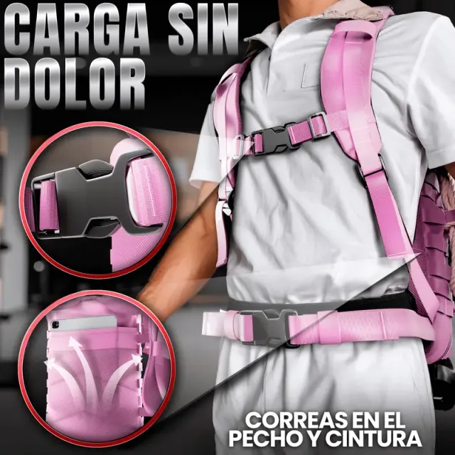 Mochila Crossfit 45L Rosa