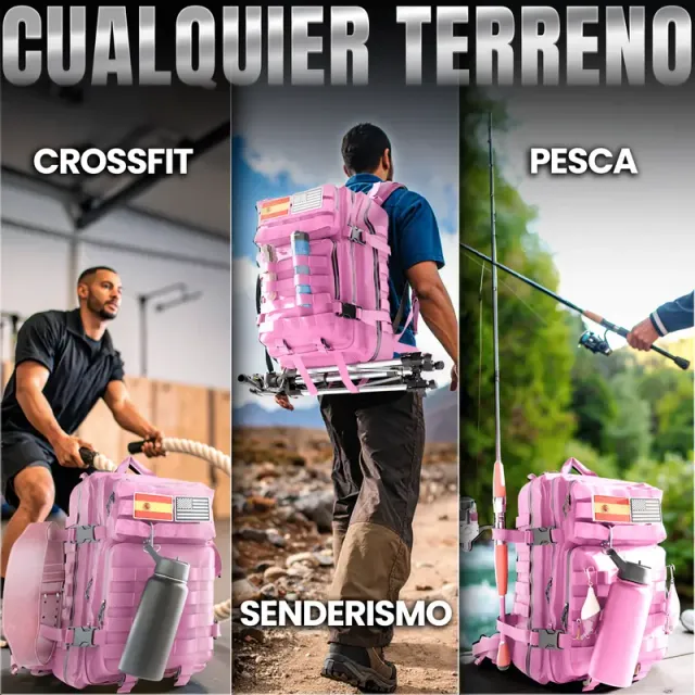 Mochila Crossfit 45L Rosa