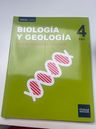 Inicia Biología y Geología 4.º ESO. Libro del a...