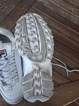 Zapatillas Fila blancas