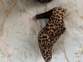 Botines leopardo tacón corto