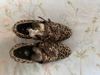 Botines leopardo tacón corto