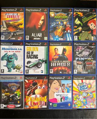 Juegos PS2 7€/unidad