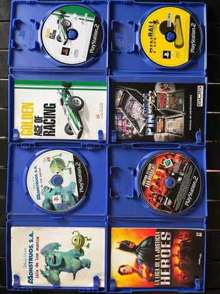Juegos PS2 7€/unidad