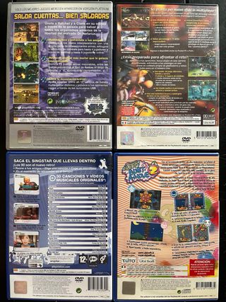 Juegos PS2 7€/unidad