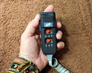 Luz estroboscópica vintage policía con sirena