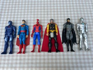 6 Figuras Marvel - Súperhéroes