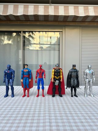 6 Figuras Marvel - Súperhéroes