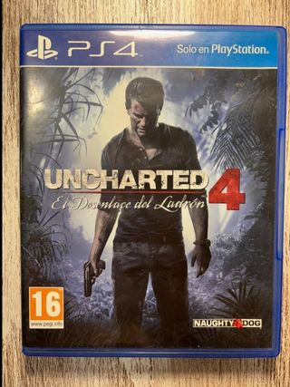 Uncharted 4 PS4 - El Desenlace del Ladrón