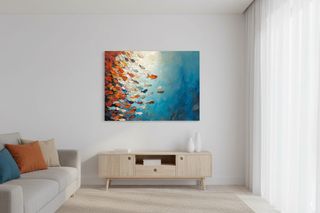 Colores de Pez. Cuadro/Lienzo (sin bastidor)