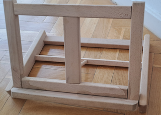 Atril libros plegable de madera maciza