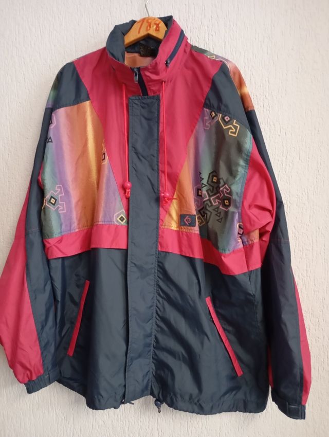 Cortavientos Boomerang Vintage Talla 52 Talla XL de segunda mano