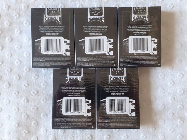 5 Baralhos Bicycle Guardians