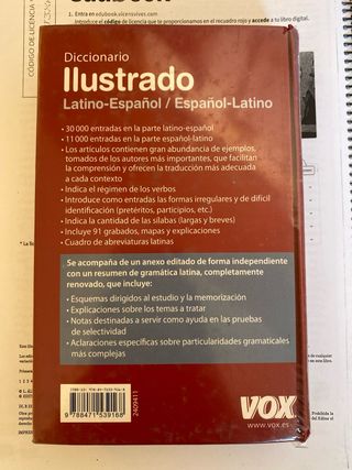 Diccionario Ilustrado Latín. Latino-Español/ Es...