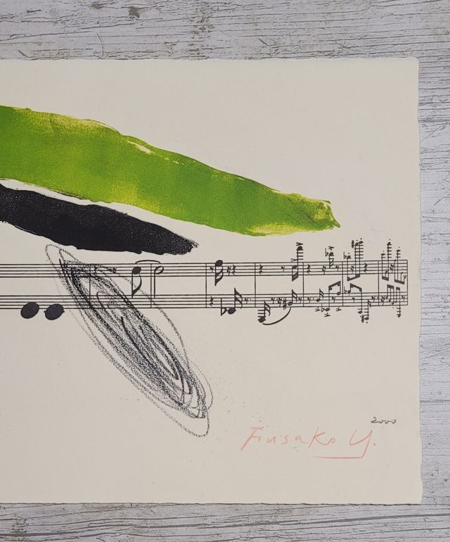 Litografía Fusako Yasuda