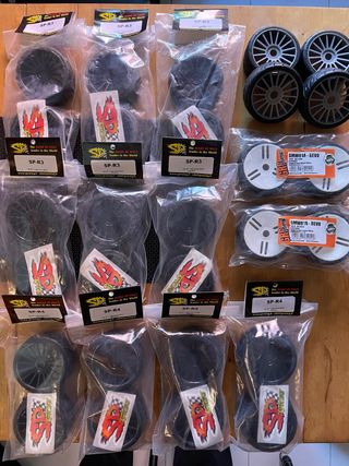 Ruedas SP y GRP rally para modelos a escala 1:8