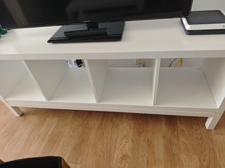 KALLAX - Estantería IKEA blanca 147x59cm